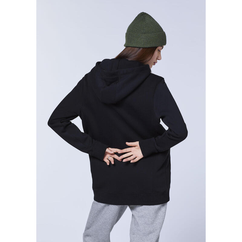 Hoodie mit Mountain-Logo-Patch