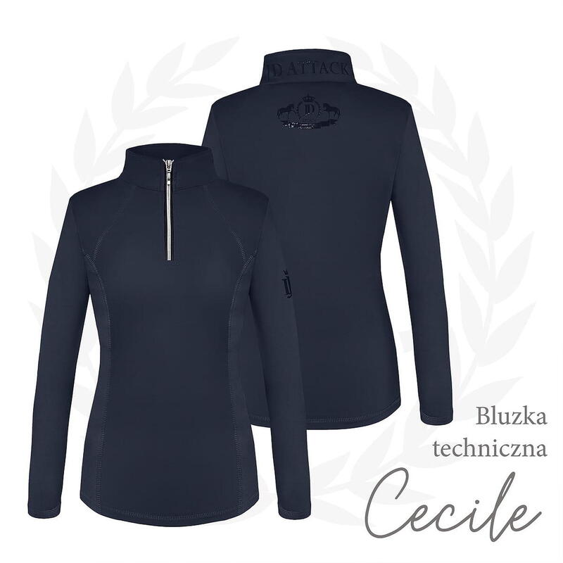 JD ATTACK Cecile technische rijblouse met lange mouwen