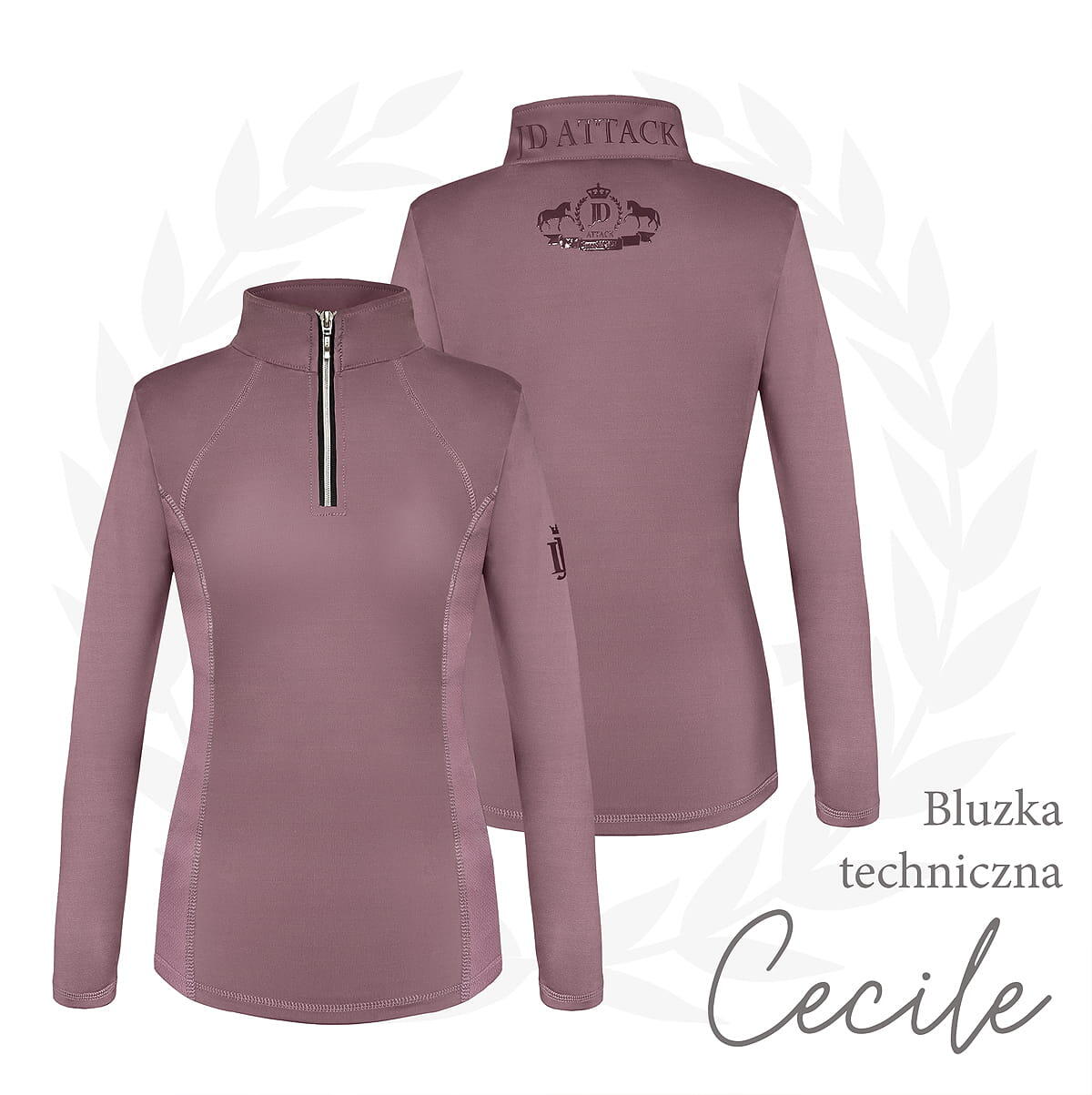 JD ATTACK Cecile technische rijblouse met lange mouwen 2/2