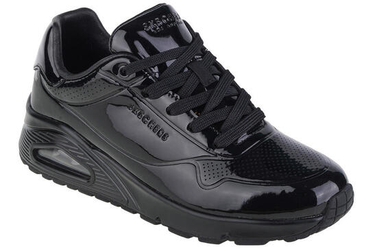 Turnschuhe Frau Skechers Verni Uno Shiny One Schwarz