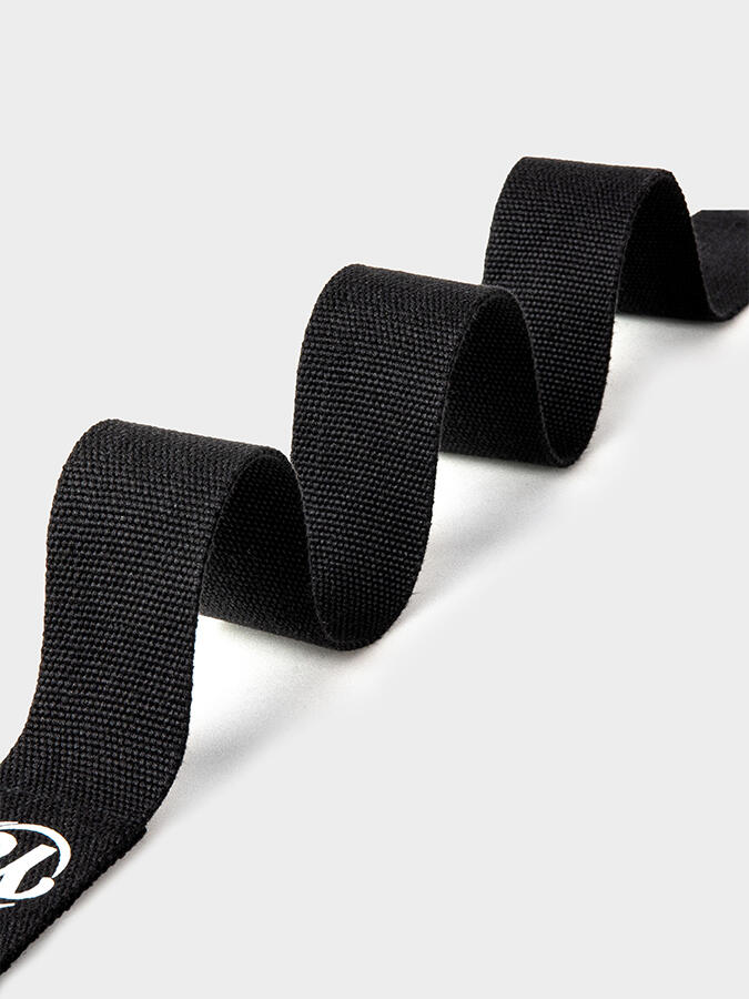 Yoga Studio Metal D-Ring Buckle Yoga Belt Strap 2.5m - Black 5/5