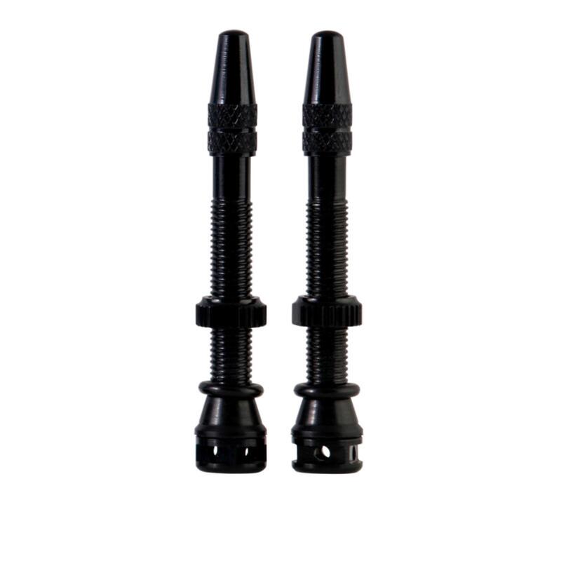 Valves TUBELESS alu 44mm MKII (paire) Black