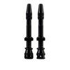 Valves TUBELESS alu 44mm MKII (paire) Black