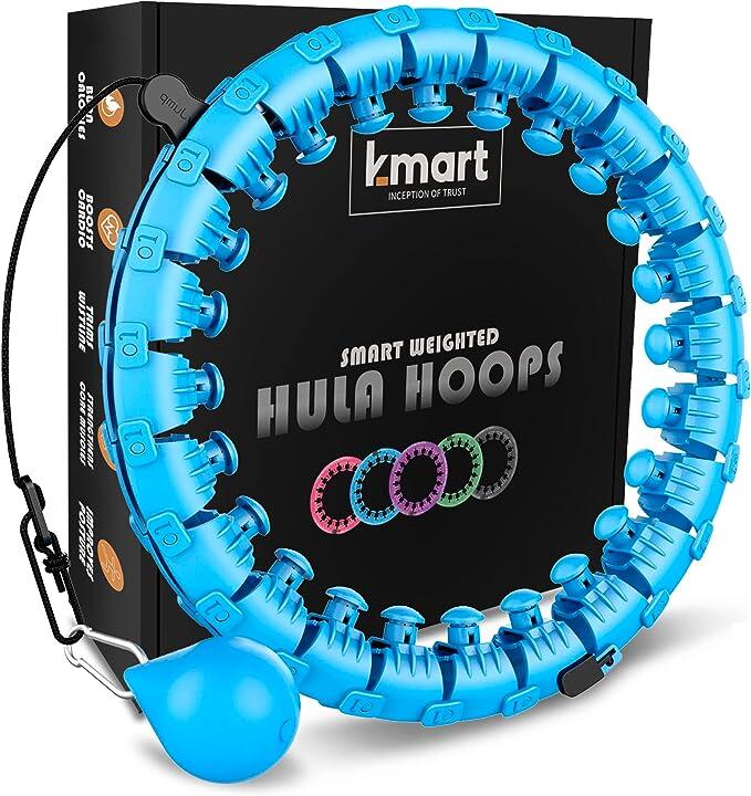 K-Mart Adjustable Blue SmartHula Hoops 1/4