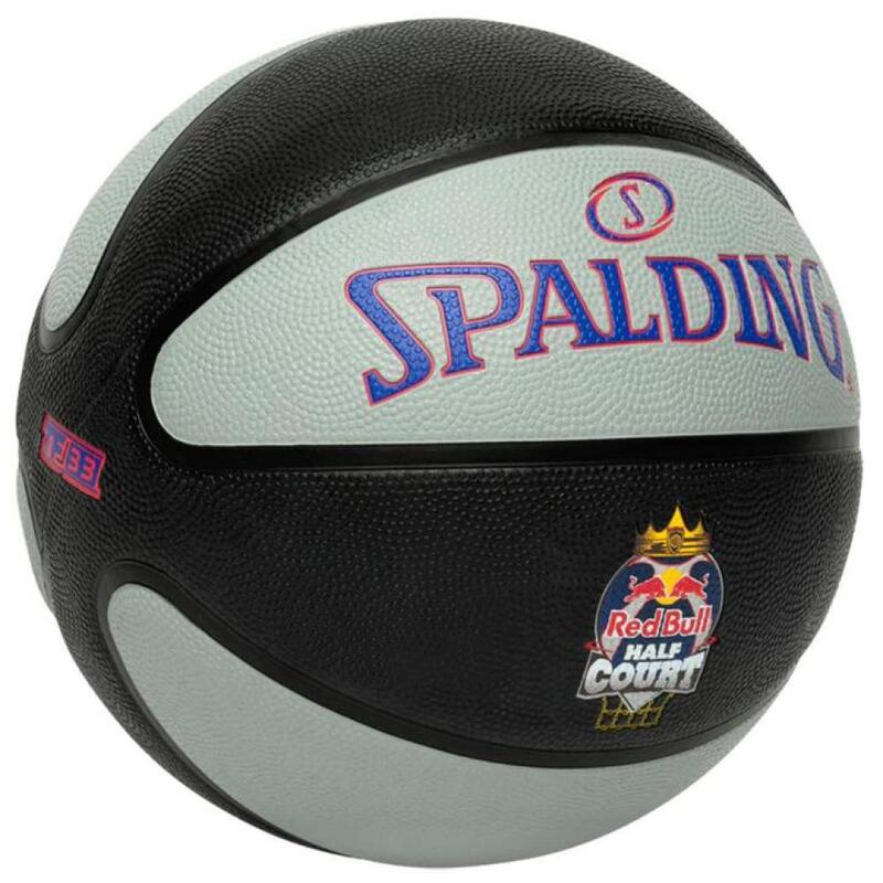 Pallone da basket Spalding Red Bull a metà campo