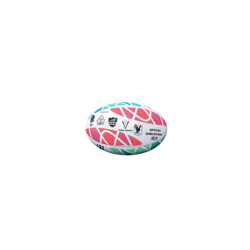 Pallone da rugby Gilbert 2023 Emblema della Coppa del Mondo