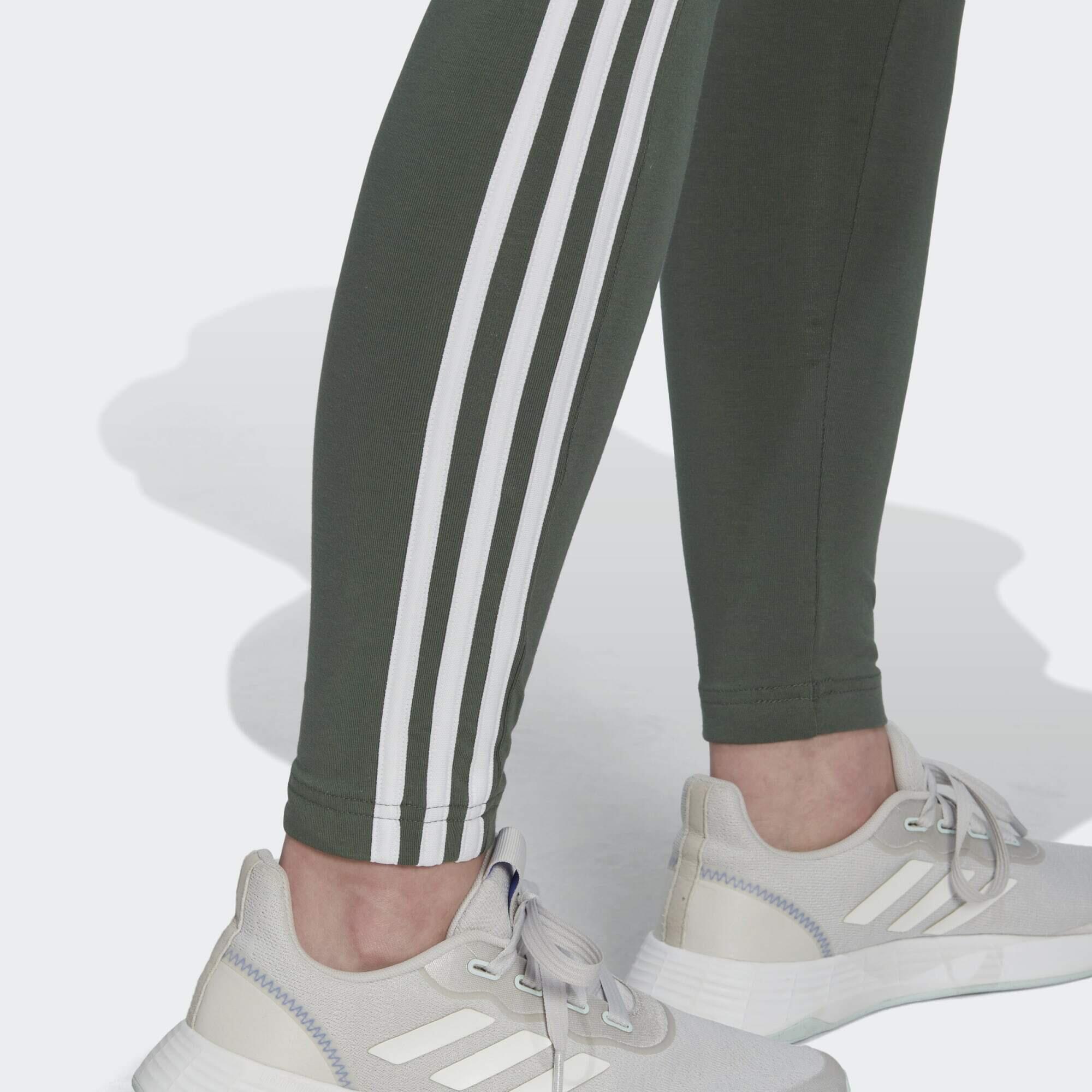 adidas 3 stripe trefoil leggings