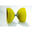 Diabolo- Juggling Series - Diabolo 105-  Jaune