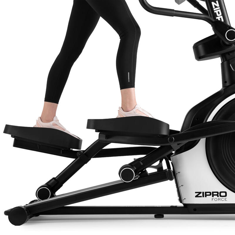 Second Life - Rower eliptyczny, Zipro Force White iConsole+ - stan dobry