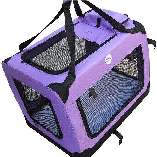 Hugglepets Fabric Crate - Small Purple 3/3
