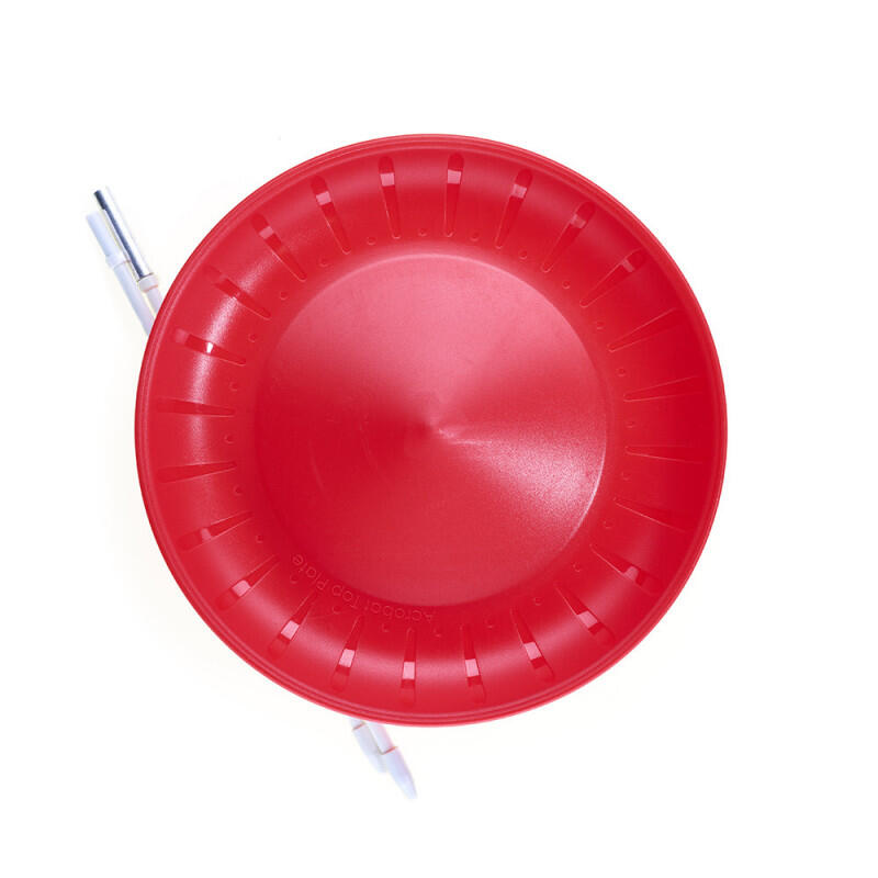Set Assiette chinoise - Juggling Series - inclus baguette double pointe - Rouge