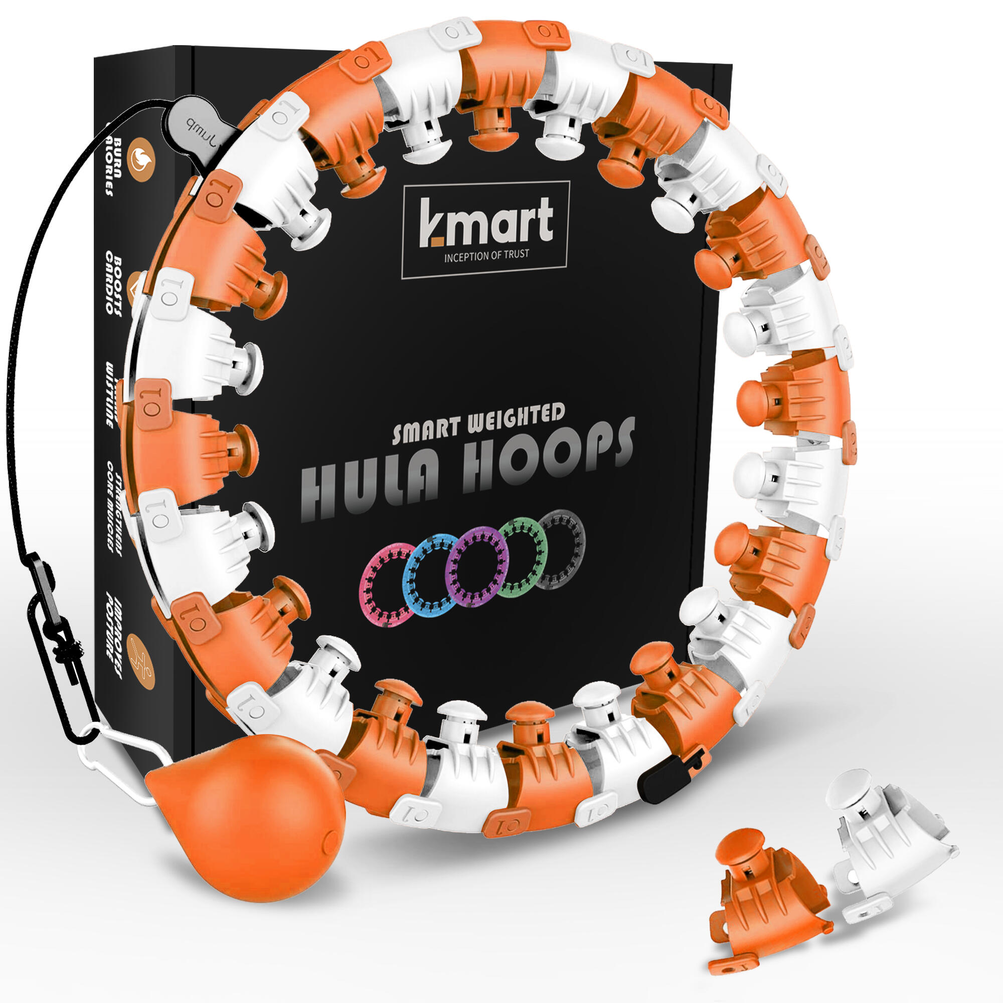 K-MART K-Mart Adjustable SmartHula Hoops
