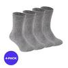 Thermo sokken kinderen - 4-Paar - Medium Grijs - Hoge dichtheid