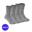 Thermo sokken kinderen - 4-Paar - Medium Grijs - Hoge dichtheid