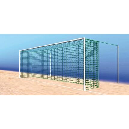 2er-Set Porf 7-a-side Fußballtornetze - 3mm Maschenweite 120mm, Farbe: grün