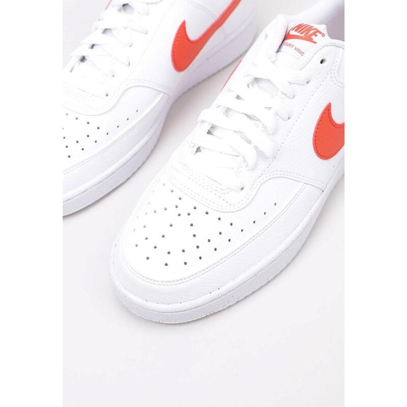Pantofi Nike Court Vision Lo Alb/Portocaliu