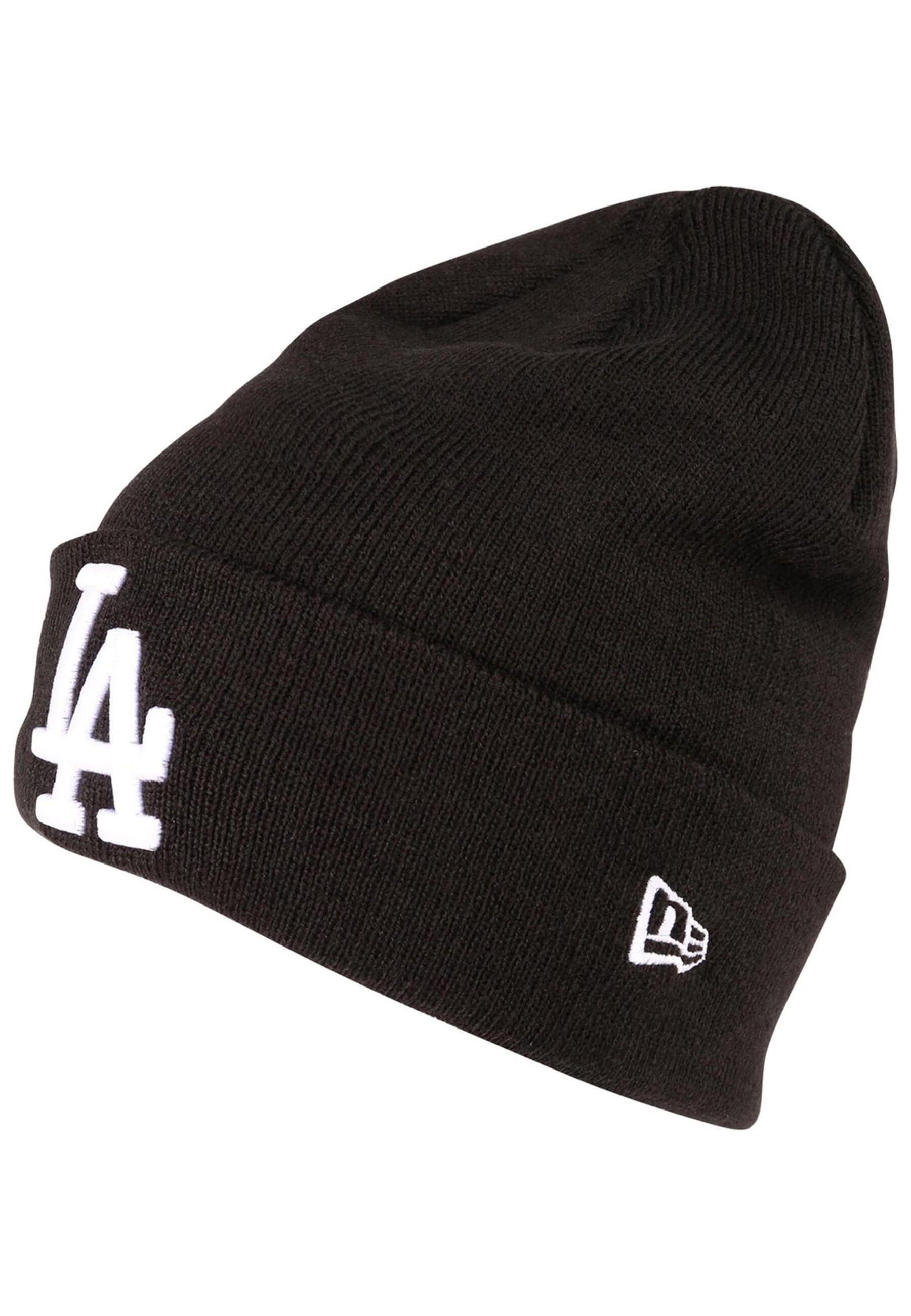 Bonnet tricot New Era  MLB Essential Los Angeles Dodgers 1/3