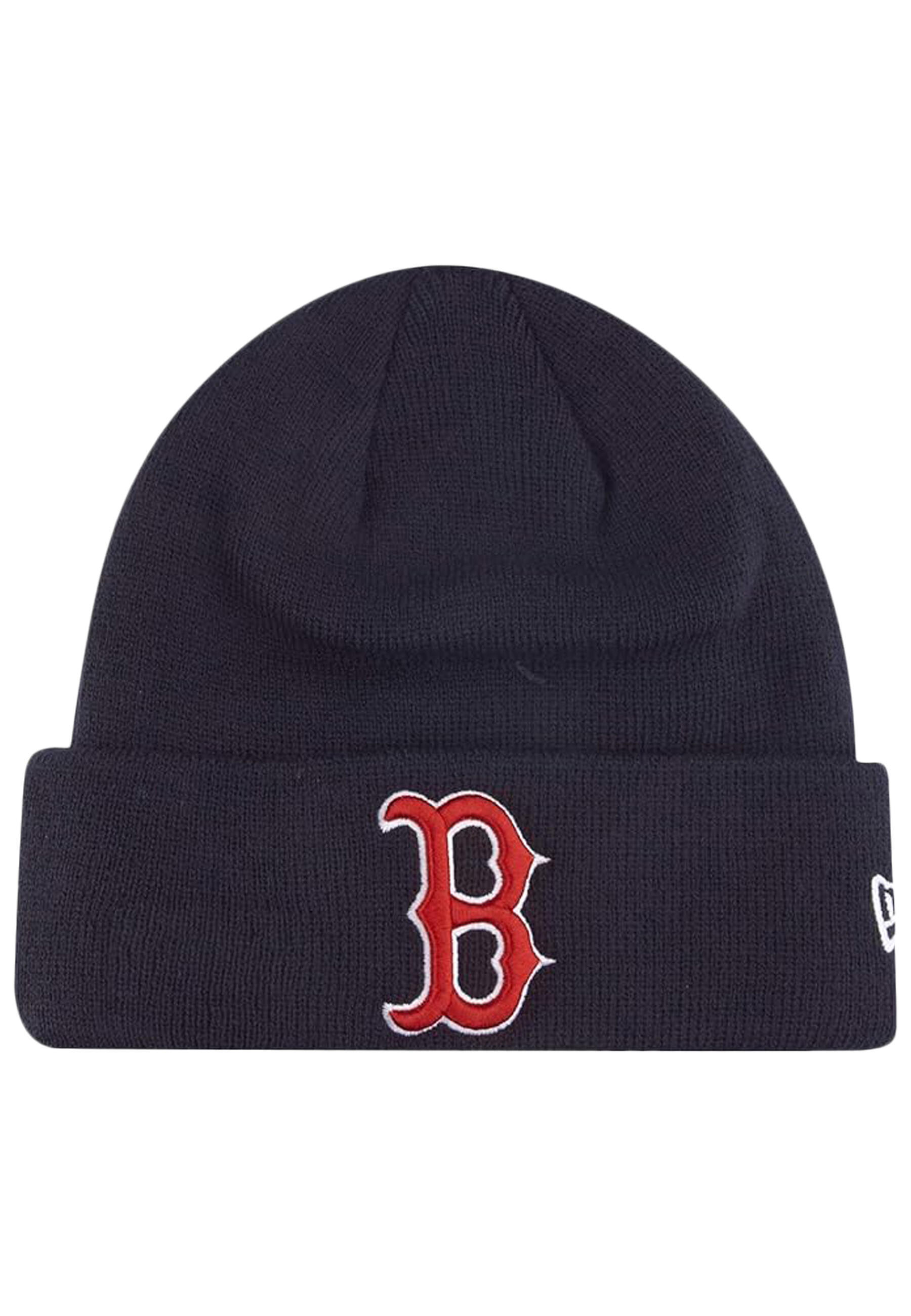 Bonnet tricot New Era  MLB Essential Boston Red Sox 1/2