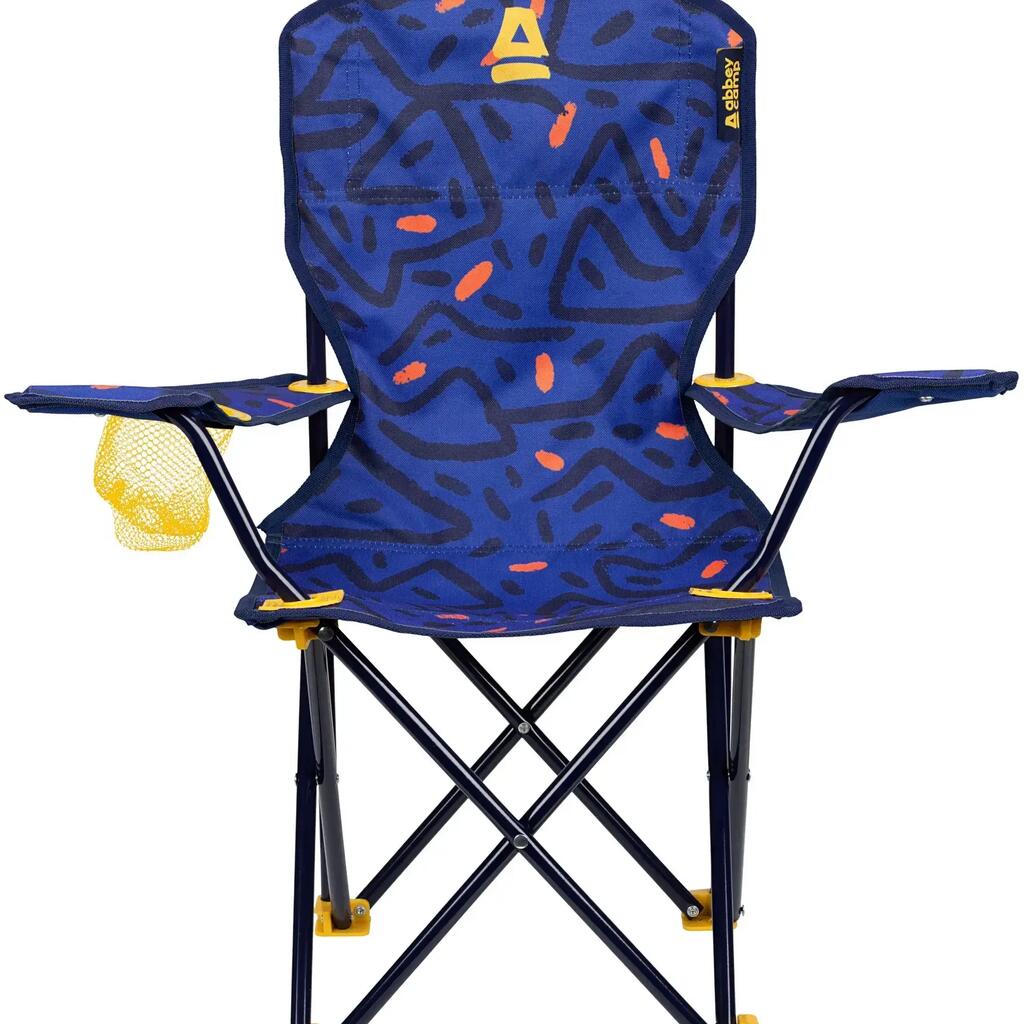 Children's folding chair - Camping chair - Blue