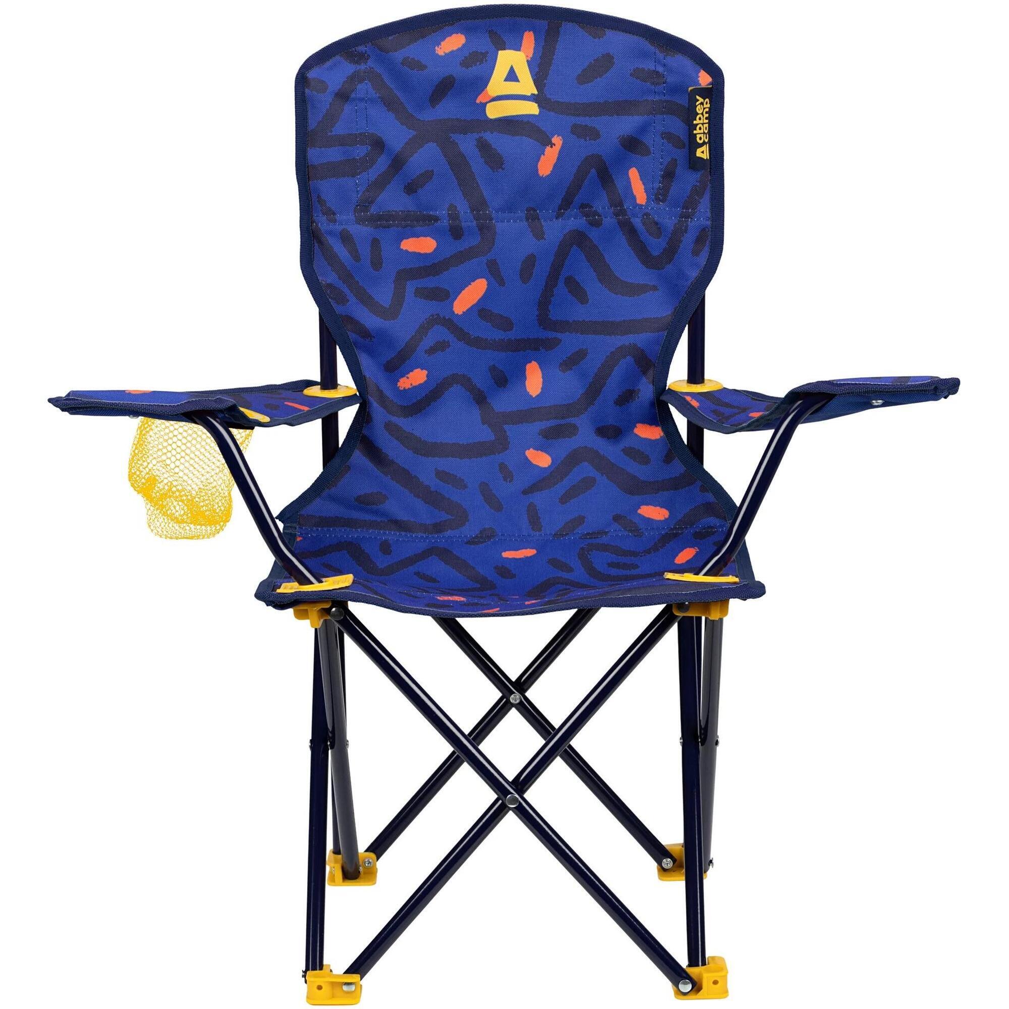 Abbey Camp - Chaise Pliante Pour Enfant - Chaise De Camping - Bleu - Fauteuil - Bleu - Taille Unique - Decathlon