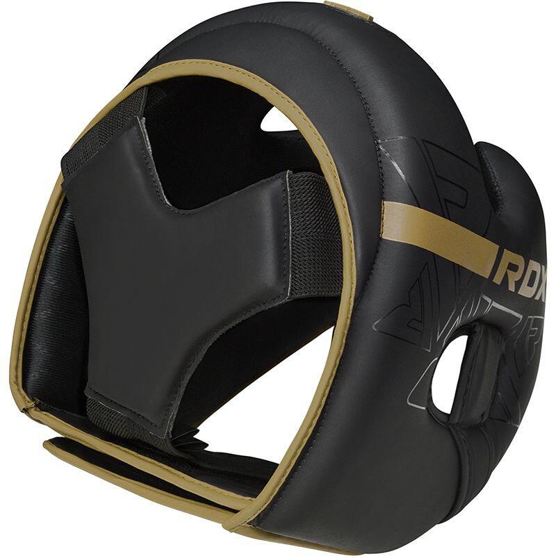 Casque de boxe F6 KARA – Or mat – S 3/7
