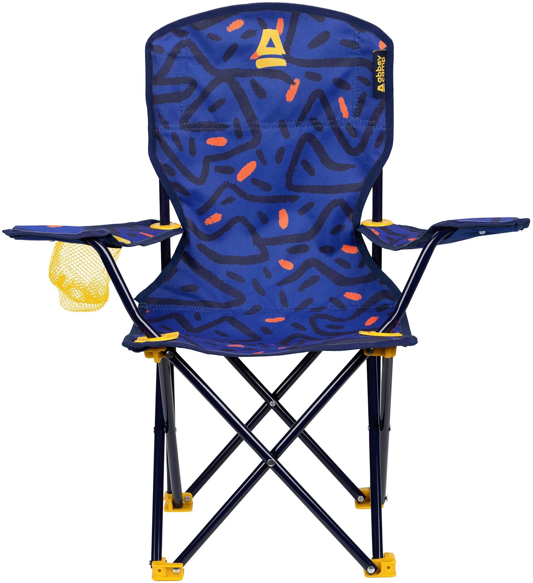 Cadeira dobrável infantil - Cadeira de camping - Azul 2/5