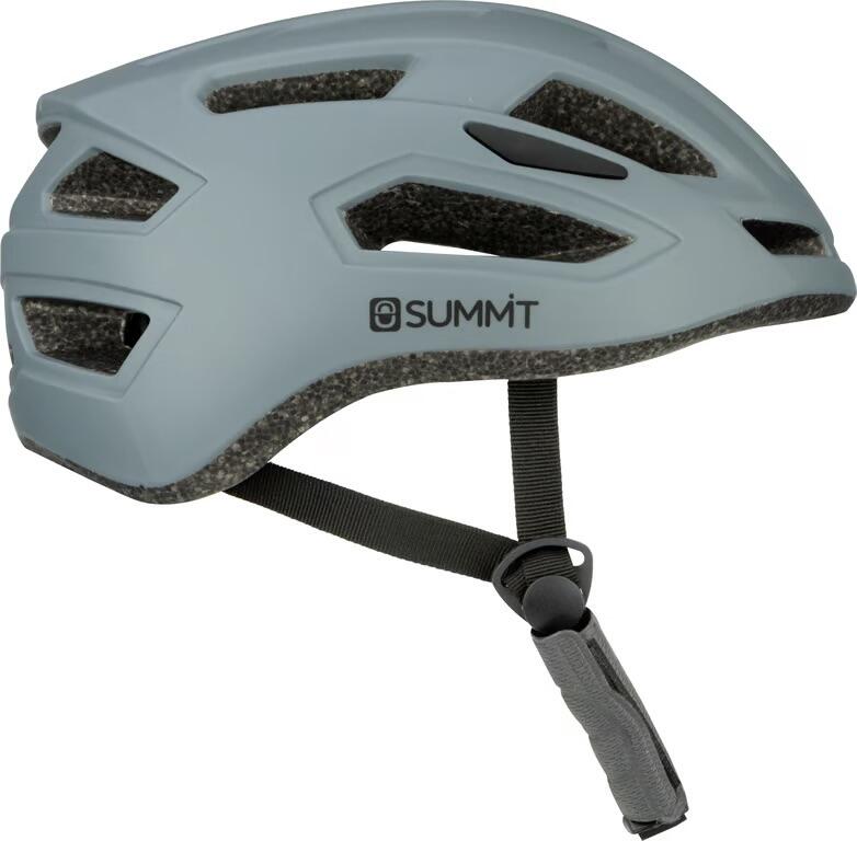 Fietshelm Summit, volwassenen, verstelbaar, Grijs, uni 2/6