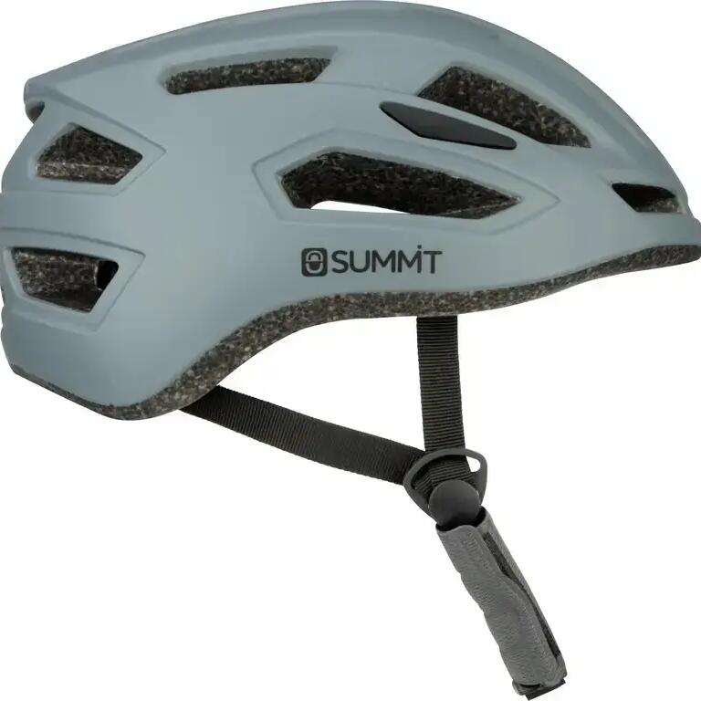 Summit Helmet, Adults, Adjustable, Grey, One Size