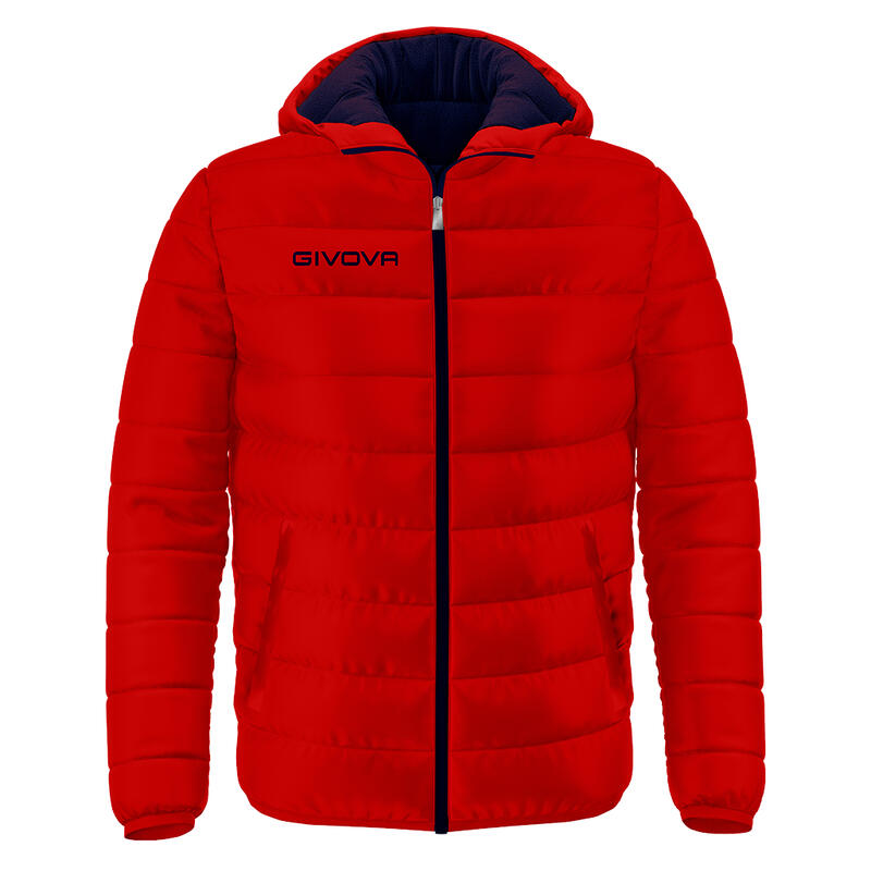 Giubbini uomo givova rosso/blu