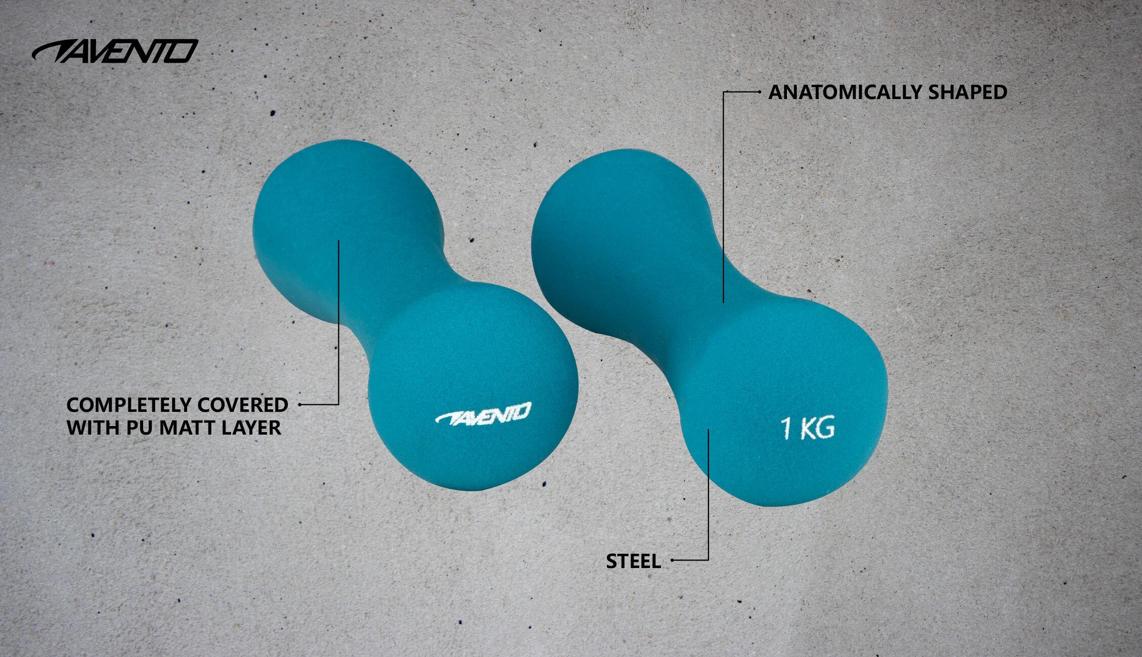 1kg Os Hantel Avento (x2) 3/5