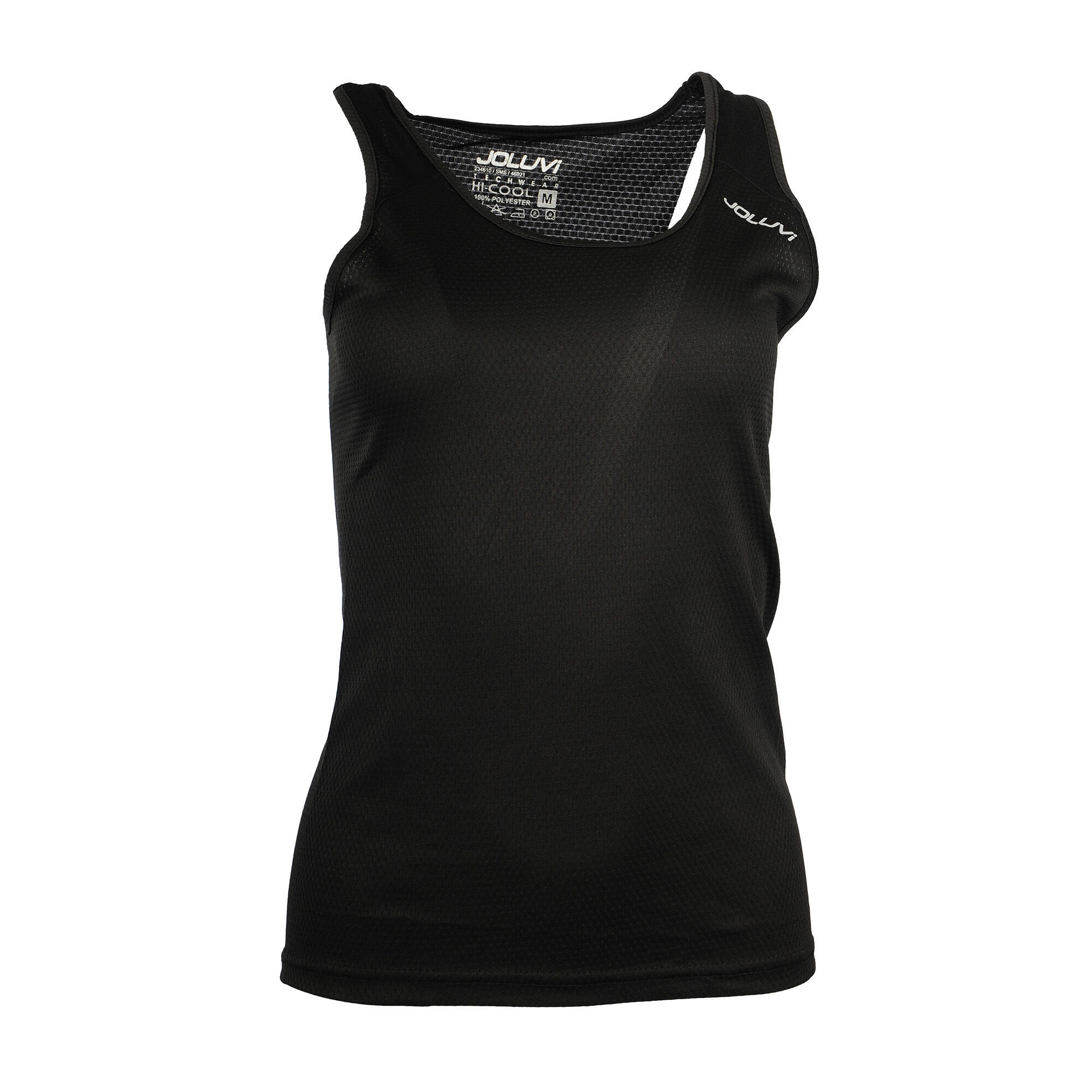 JOLUVI Tank Top Ultra Tir Fitness/Gym Damen Black Ohne Atmungsaktiv JOLUVI