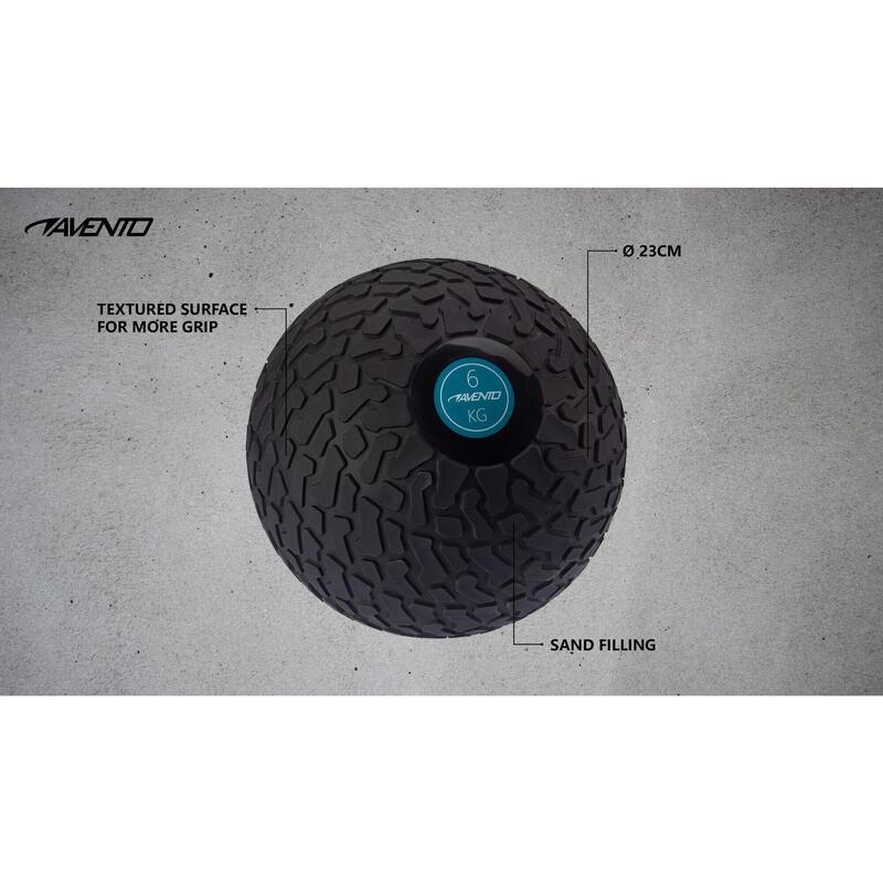 Minge Slam Textured 6 kg, Negru, 23 cm
