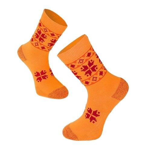 Sosete bumbac Active Lifestyle Socks ETHNO Galben, 43-46 EU