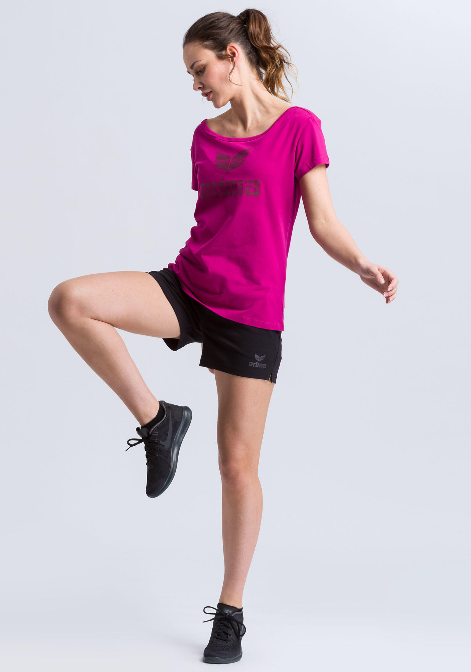 Dames-T-shirt Erima essential à logo 3/7
