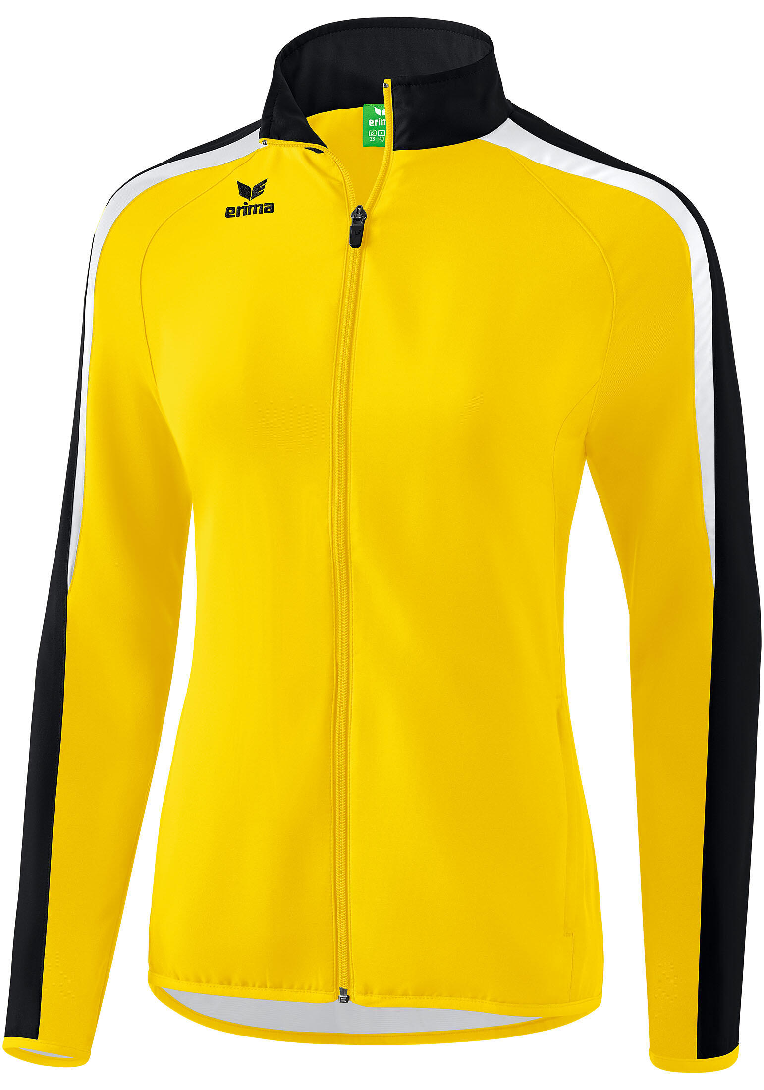 Erima Liga 2.0 Presentatiejack Dames - Geel / Zwart / Wit 5/6