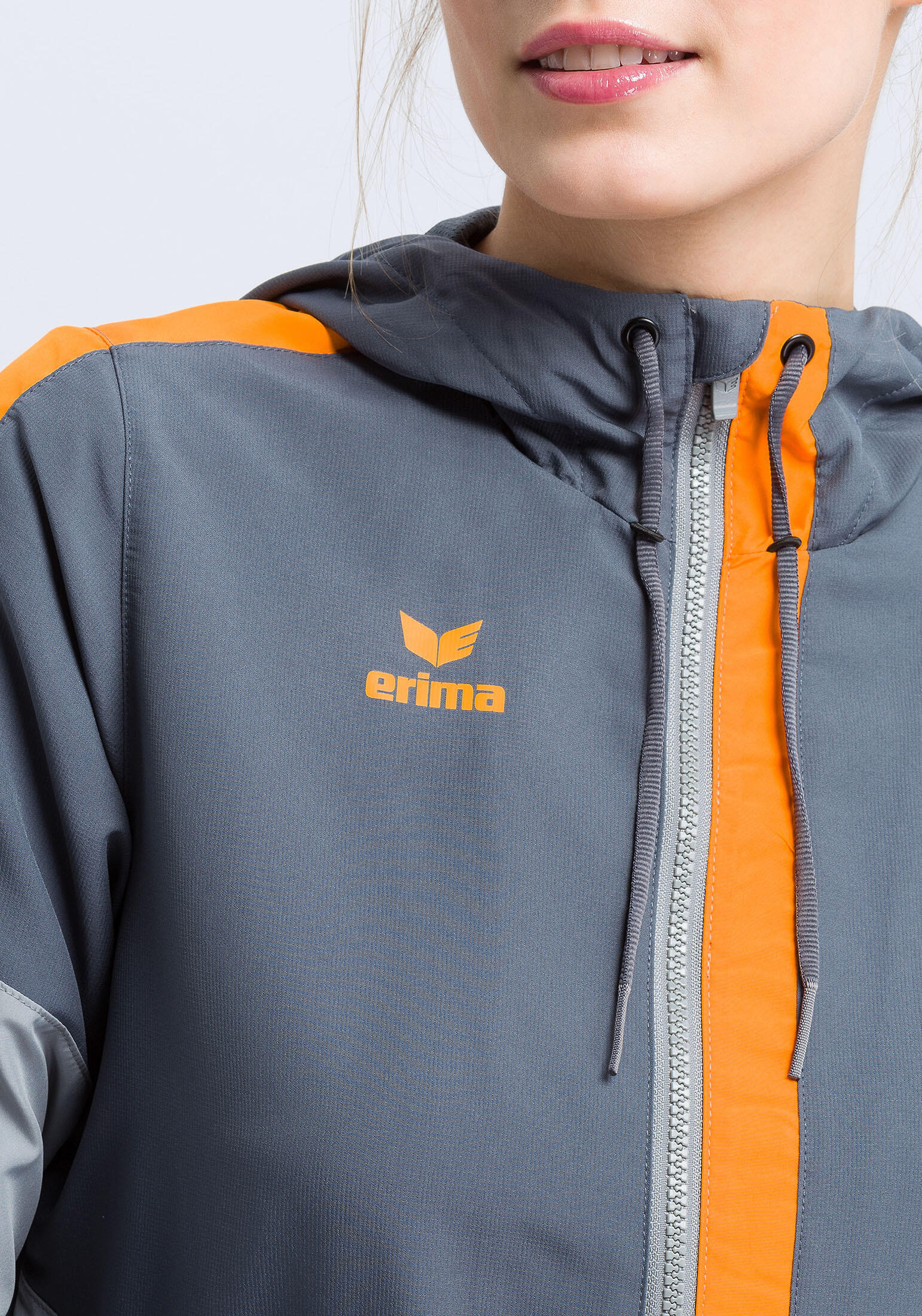 Hooded jasje vrouw Erima Tracktop Squad 4/7