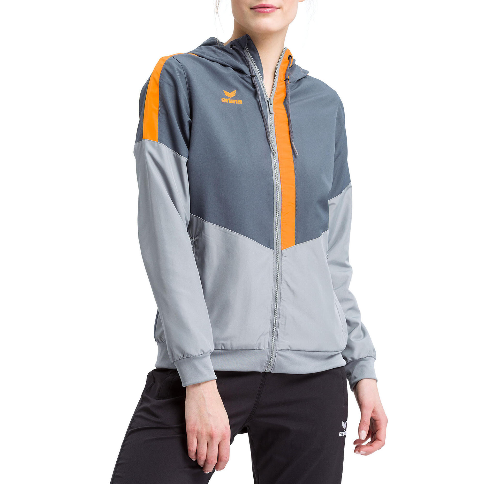 Women's hooded jacket Erima Tracktop Squad