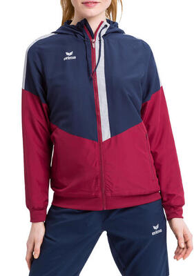 Giacca con cappuccio da donna Erima Tracktop Squad