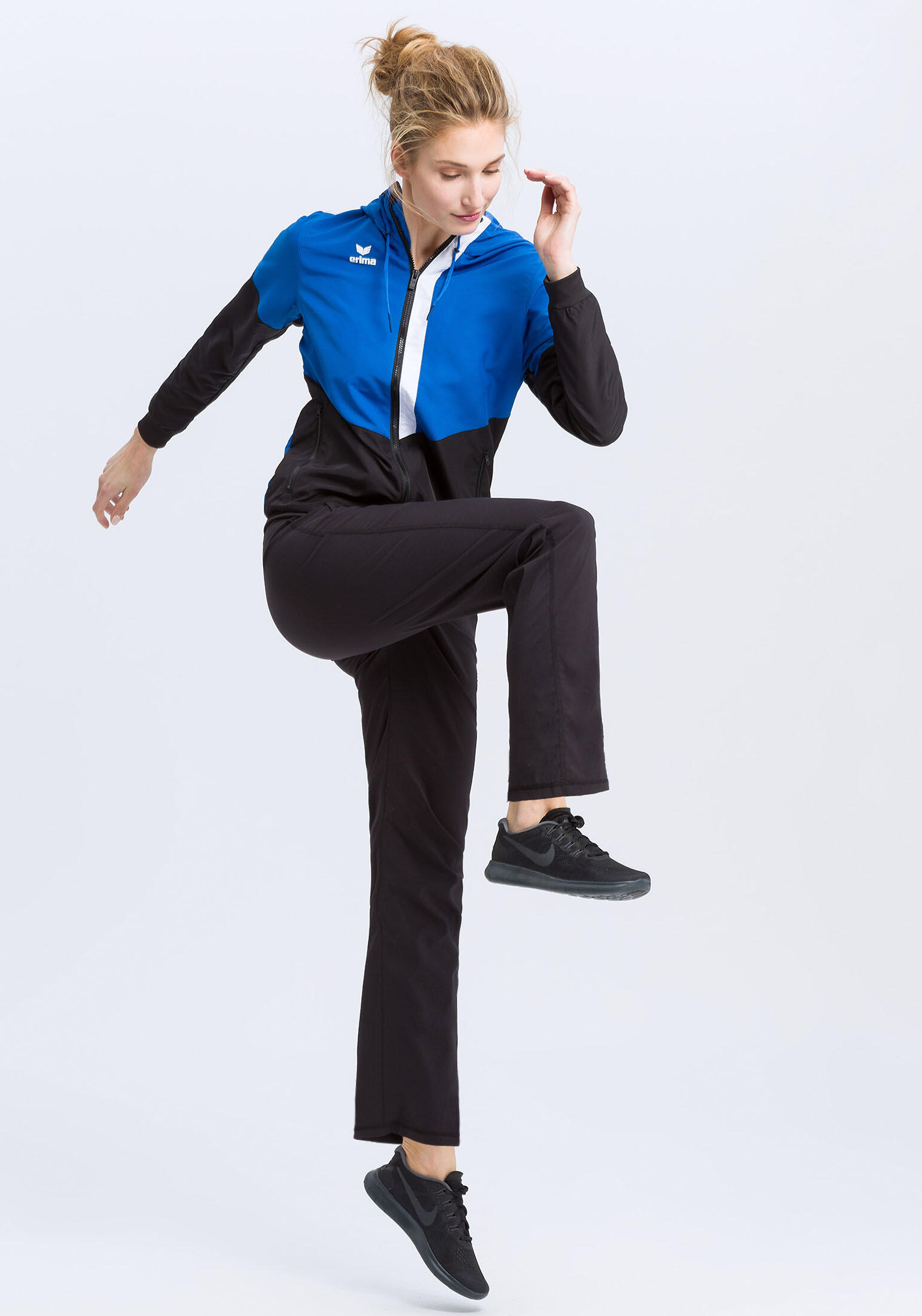 Hooded jasje vrouw Erima Tracktop Squad 3/7