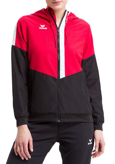 Damen Tracktop Jacke mit kapuze Squad