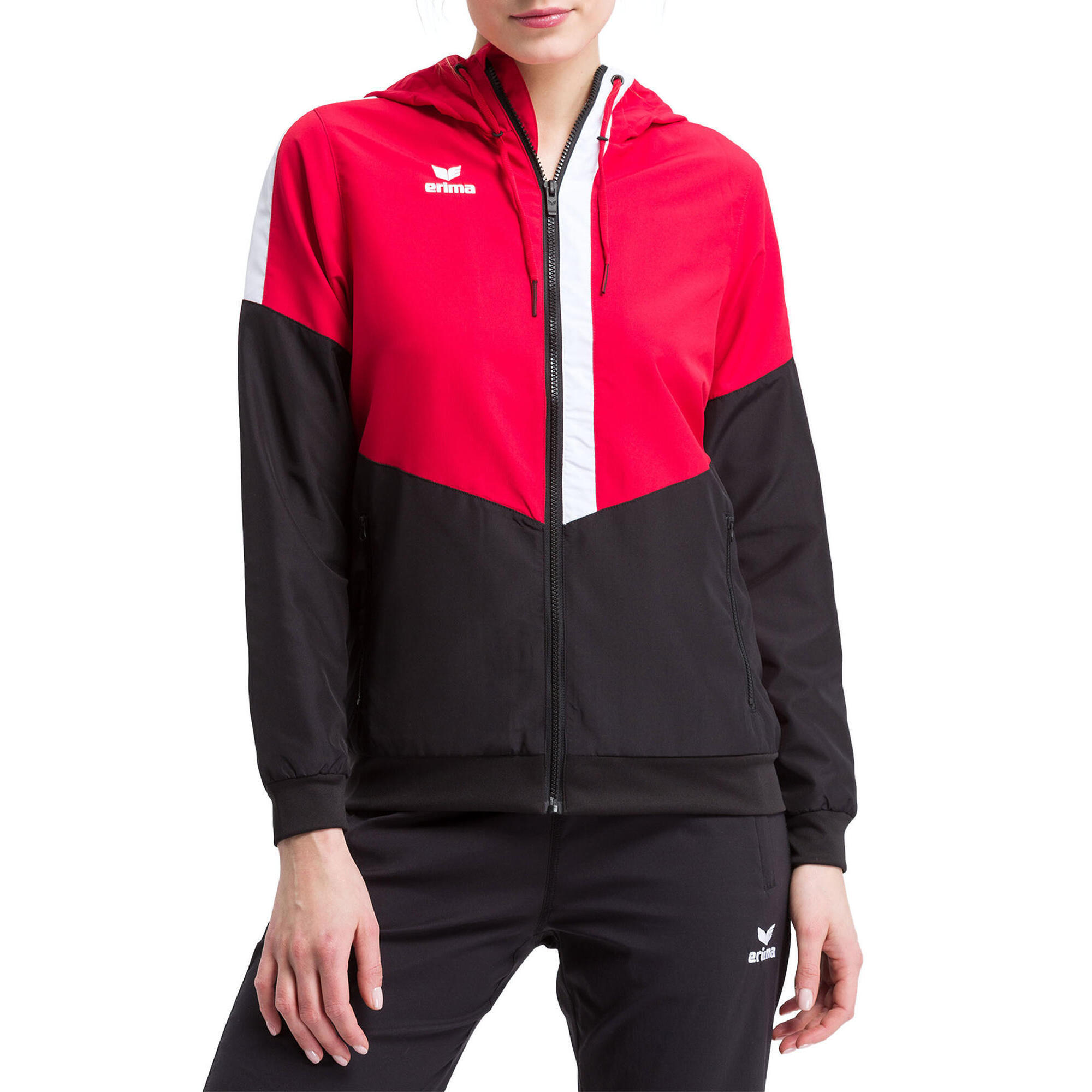 Women's hooded jacket Erima Tracktop Squad