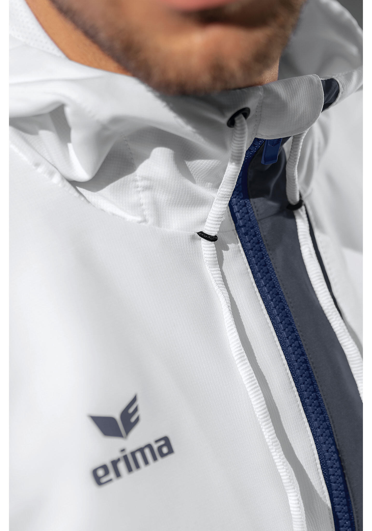 Herren Tracktop Trainingsjacke mit kapuze Squad 7/7