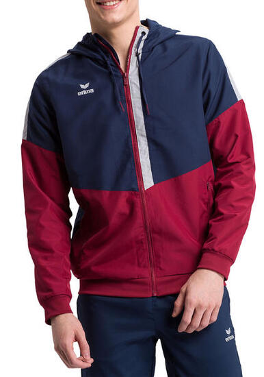 Herren Tracktop Trainingsjacke mit kapuze Squad