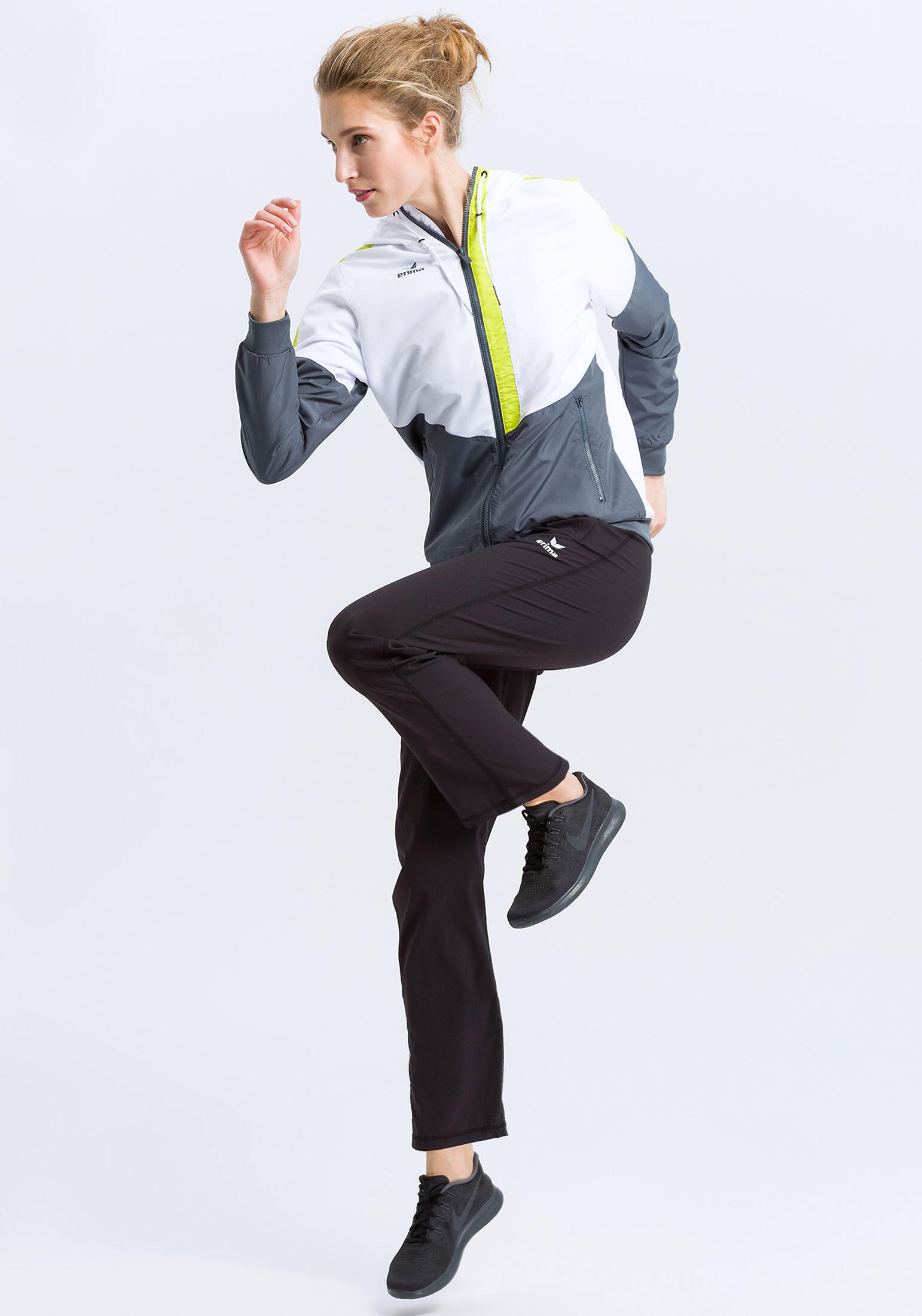 Hooded jasje vrouw Erima Tracktop Squad 3/7
