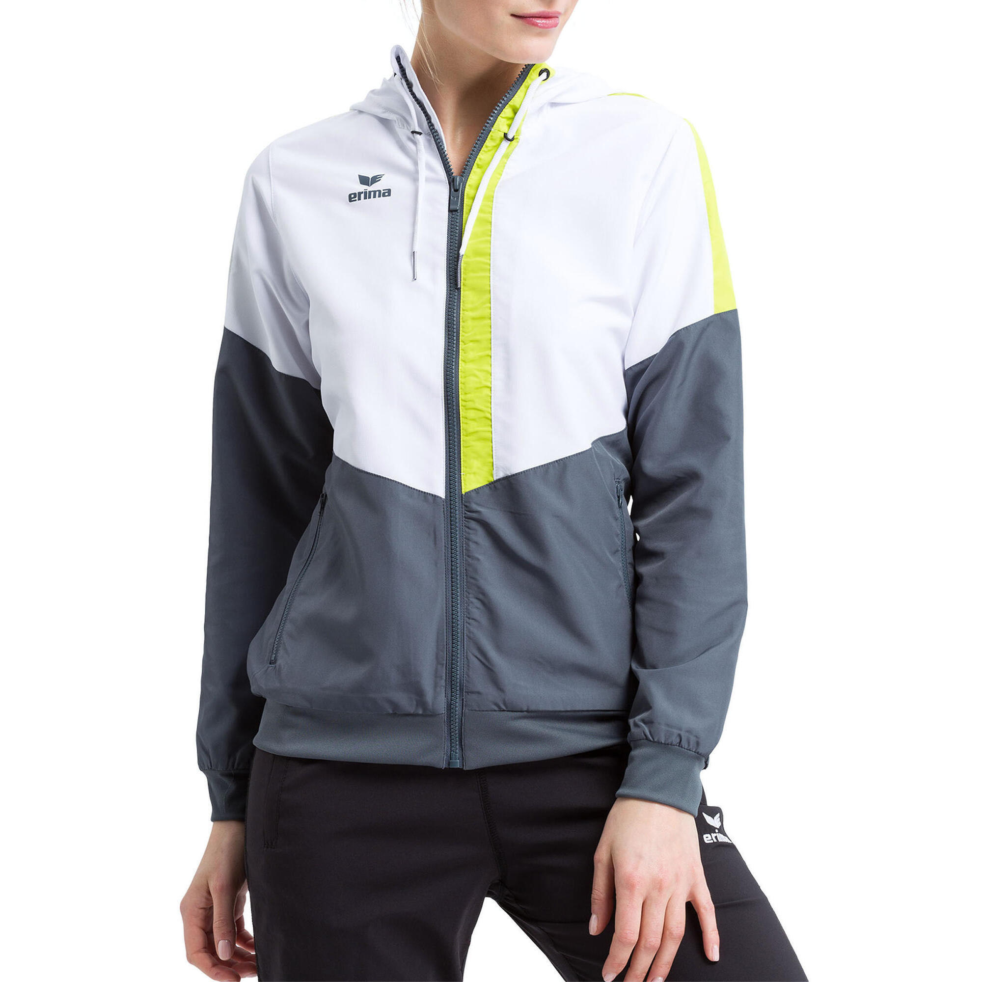 Women's hooded jacket Erima Tracktop Squad