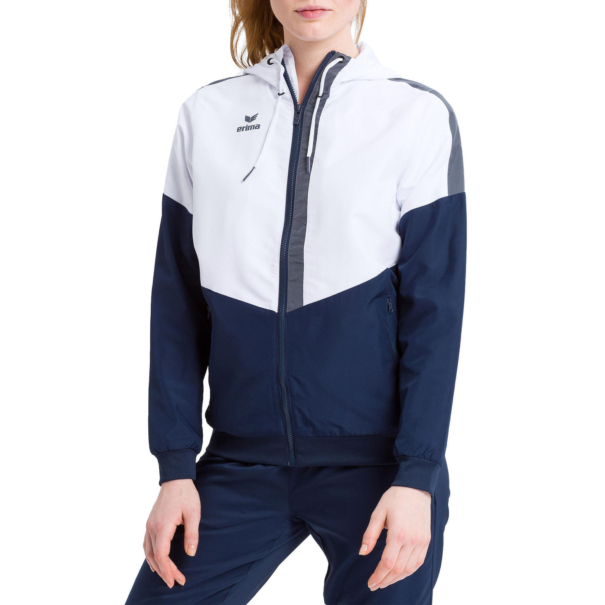 Women's hooded jacket Erima Tracktop Squad