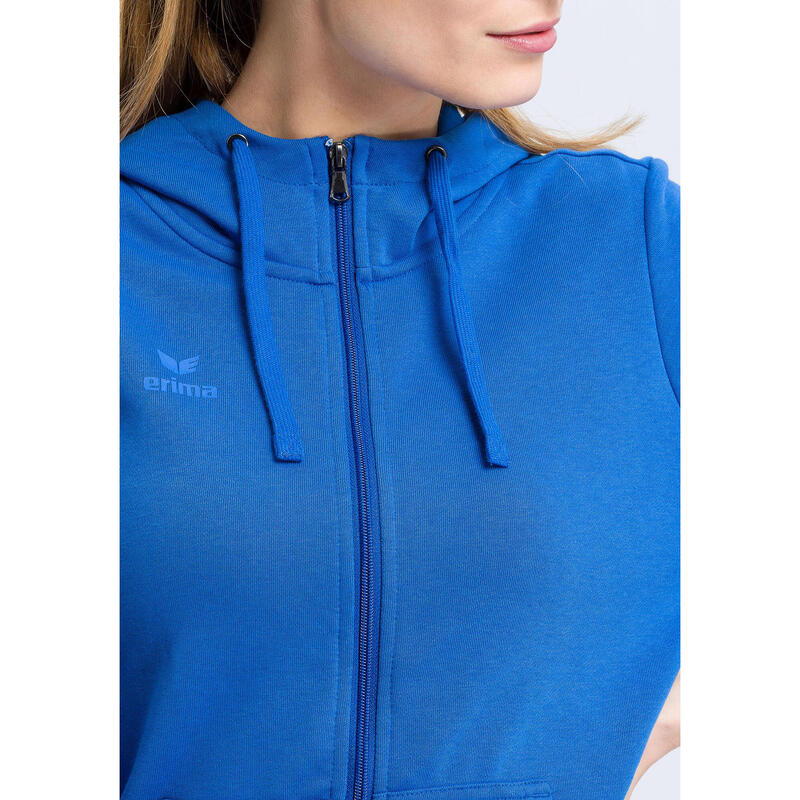 Sweat zippé à capuche femme Erima Basic