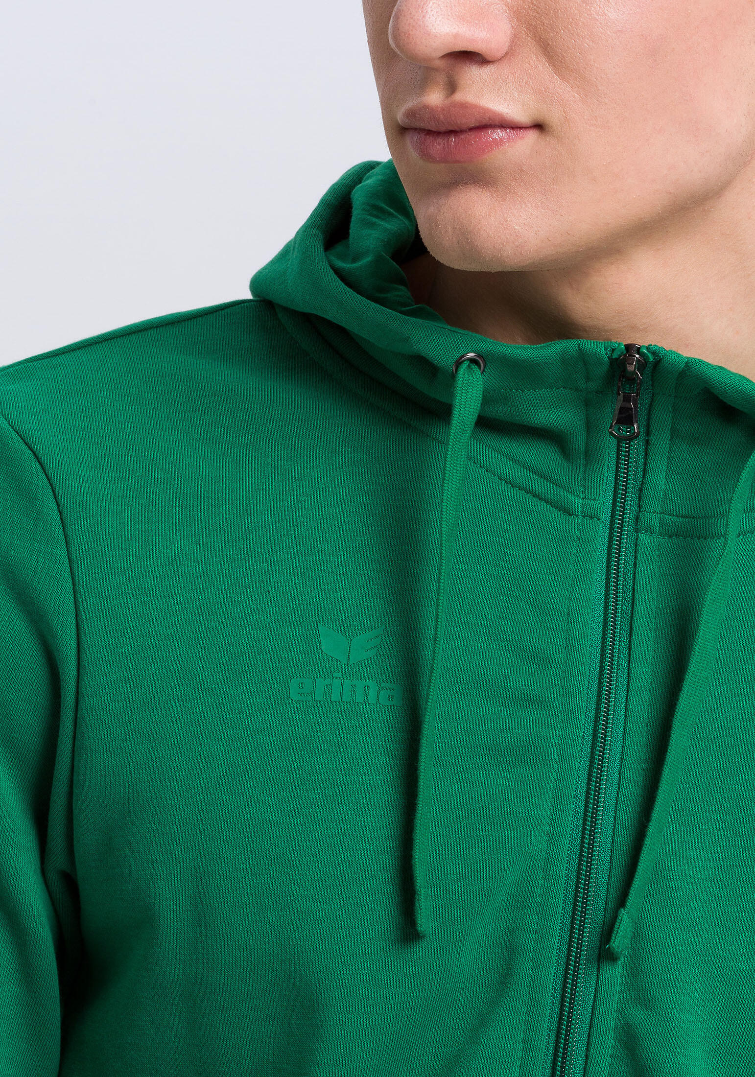 Hooded sweatshirt met rits Erima Basic 4/7