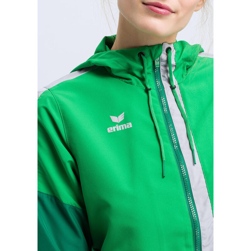 Jacheta ERIMA Squad Verde/Gri