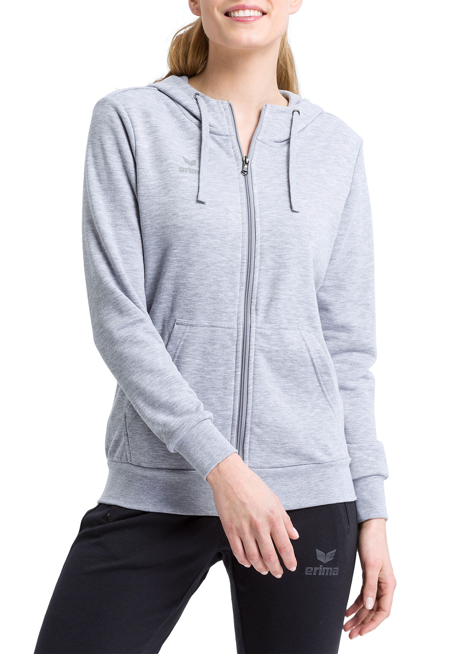 ERIMA Dameshoodie met rits Erima Basic